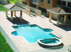 Commercial Pool #007 by Fountain Pools and Water Features