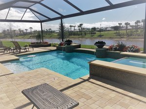 Residential Pool #079 by Fountain Pools and Water Features