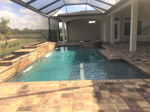 Residential Pool #088 by Fountain Pools and Water Features